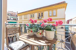 A balcony or terrace at LU&CIA THYSSEN CITY CENTER