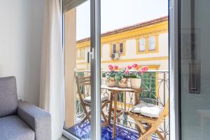 A balcony or terrace at LU&CIA THYSSEN CITY CENTER