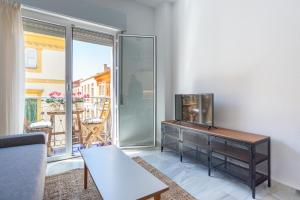 A balcony or terrace at LU&CIA THYSSEN CITY CENTER