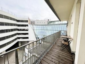 En balkong eller terrass på Centerapartments Premium DeLuxe
