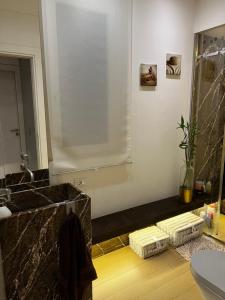 Area soggiorno di Lux Apartment in Historical Center of Palermo