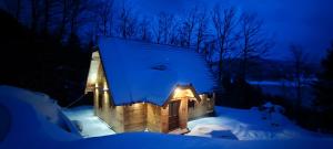 EKO KUĆA HEDONIJA v zimě