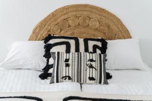 Posteľ alebo postele v izbe v ubytovaní Sleepway Apartments -Boho Chic