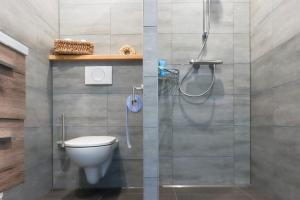 Koupelna v ubytování B&B Buutegeweun