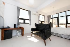 Voodi või voodid majutusasutuse Discovery B&B toas