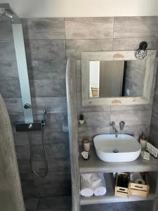 A bathroom at Aeron Suites
