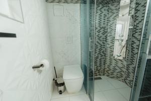 Koupelna v ubytování Spa Lux Apartmani