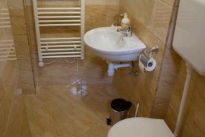 Kúpeľňa v ubytovaní Ilona Apartman