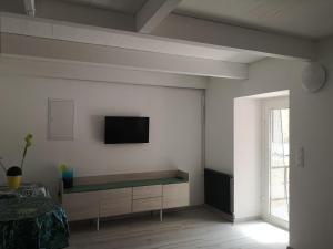 TV a/nebo společenská místnost v ubytování Gite Terradou