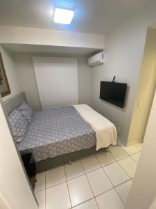 São Luís com conforto e praticidade客房内的一张或多张床位