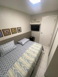 São Luís com conforto e praticidade客房内的一张或多张床位