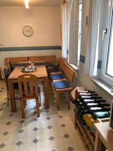 Posezení v ubytování Moselferienhaus Porten