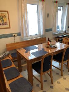 Posezení v ubytování Moselferienhaus Porten