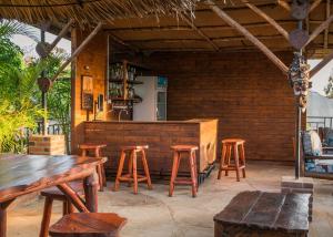 Patio nebo venkovní prostory v ubytování Villa Arumeru