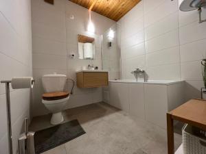 A bathroom at Penzión Hrubjak Még 37 kép