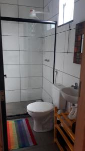 Phòng tắm tại Casa do Ipê - Hospedagem