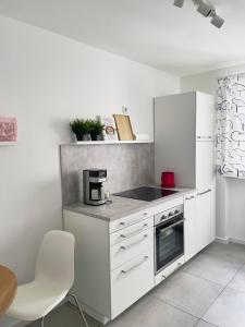 Kjøkken eller kjøkkenkrok på Hej - Wohnen charmant & zentral in Weiden