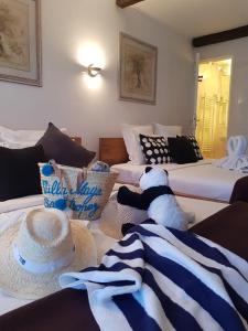 Postel nebo postele na pokoji v ubytování Hotel Villa Maya