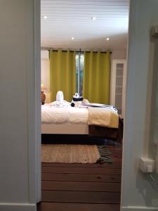 Postel nebo postele na pokoji v ubytování Hotel Villa Maya