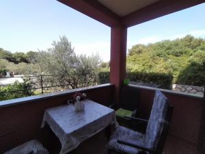 Balkón nebo terasa v ubytování No stress on Cres