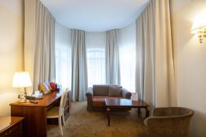 Posezení v ubytování Hotel St. Barbara