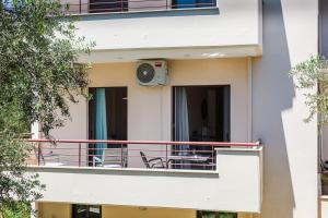 A balcony or terrace at Armonia Studios Avia 2