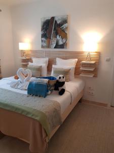 Postel nebo postele na pokoji v ubytování Hotel Villa Maya