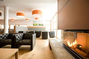Posezení v ubytování Hotel Manggei Designhotel Obertauern