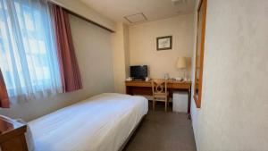 TV a/nebo společenská místnost v ubytování Ueno Terminal Hotel