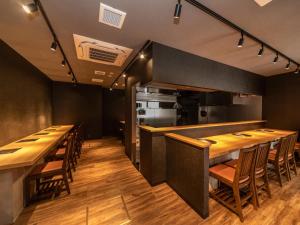 Η κουζίνα ή μικρή κουζίνα στο APA Hotel Namba Shinsaibashi Higashi