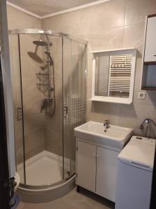 Kúpeľňa v ubytovaní Holiday Home Mreznica + 37 fotografií