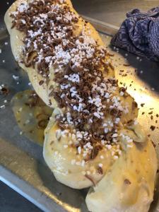 Eten bij of ergens in de buurt van het pension

