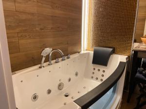 Kúpeľňa v ubytovaní Rakowicka Top Apartaments Superior
