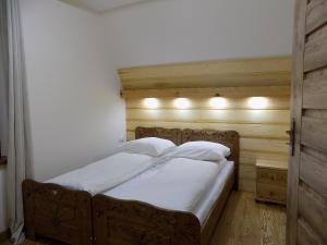 Posteľ alebo postele v izbe v ubytovaní Apartament nr 4 U Miśka z dwoma sypialniami