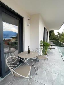 Balkón nebo terasa v ubytování La Serena - Apartment in Malcesine