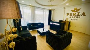 Posezení v ubytování Hotel Perla