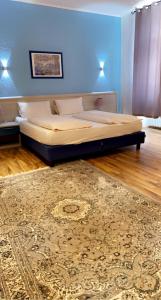 Ένα ή περισσότερα κρεβάτια σε δωμάτιο στο Hotel-Restaurant Kastel