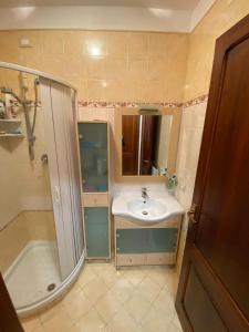 Koupelna v ubytování La casa dei Venti