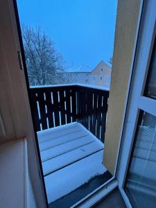 Balkón alebo terasa v ubytovaní Apartmán Galerie - Lipno nad Vltavou