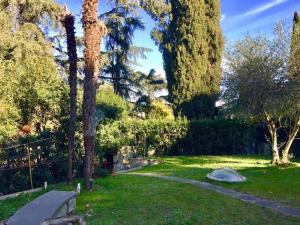A garden outside Foro Italico, Auditorium,Ponte Milvio, Ministero degli Esteri, 'Monte Mario Hill"