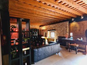 Posezení v ubytování Posada Los Calderones