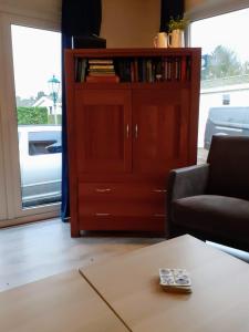 Posezení v ubytování Chalet de Putter in Putten