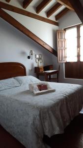 Posteľ alebo postele v izbe v ubytovaní Posada la Torre