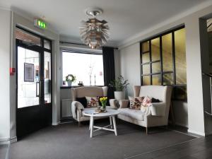 Area soggiorno di Strand Hotell