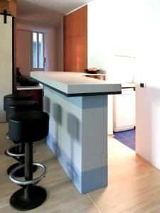 A kitchen or kitchenette at Foro Italico, Auditorium,Ponte Milvio, Ministero degli Esteri, 'Monte Mario Hill"