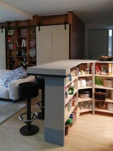 A kitchen or kitchenette at Foro Italico, Auditorium,Ponte Milvio, Ministero degli Esteri, 'Monte Mario Hill"
