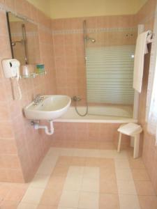 Koupelna v ubytování Hotel Morandi