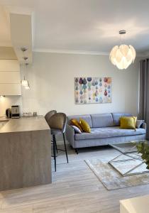 Χώρος καθιστικού στο Ultra Apartments Nautica