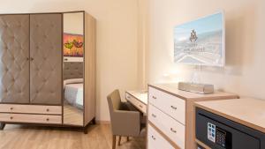 Kuchyň nebo kuchyňský kout v ubytování Hotel Atlantico