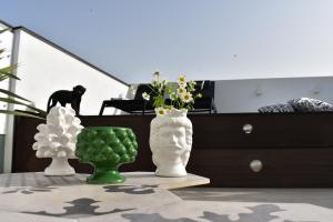 Balkón nebo terasa v ubytování SCIABICA SUITE - Sicilian Experience